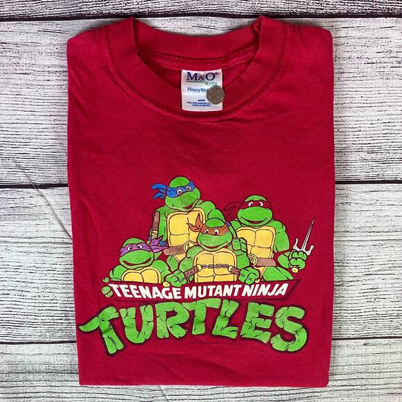Vintage Teenage Mutant Ninja Turtles Cartoon T-shirt - Picture 1 of 6